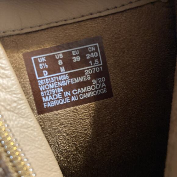 Clarks Womens Sheer Flora Boots Sz 8 Leather Snake Print Ankle Southwestern - Picture 7 of 7